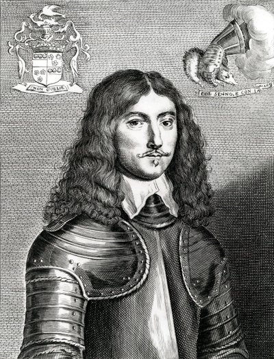 James Graham, Marqués de Montrose, grabado por A. Matham, c.1644-50 de Scottish School